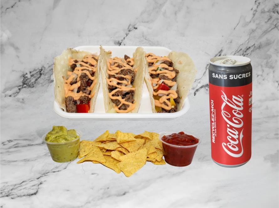 Tacos + Nachos + Boisson